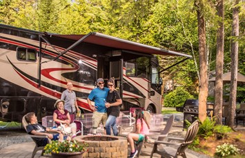 Tupper Lake KOA Holiday Photo