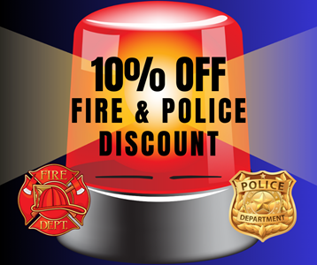 10% FIRE/POLICE